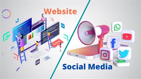 Company websites and social media
