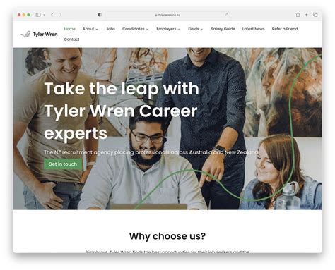 Company Websites Jobs