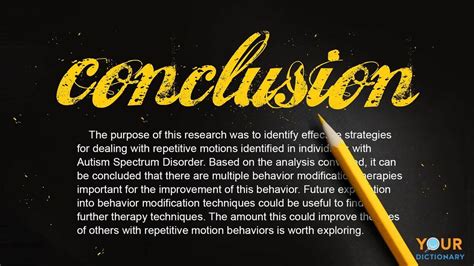 conclusion with