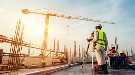 Construction workers on a building site in Las Vegas