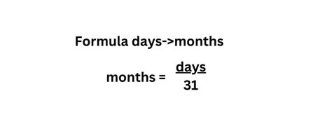 conversion tools for months to days