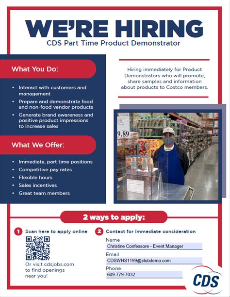 Costco part-time warehouse worker