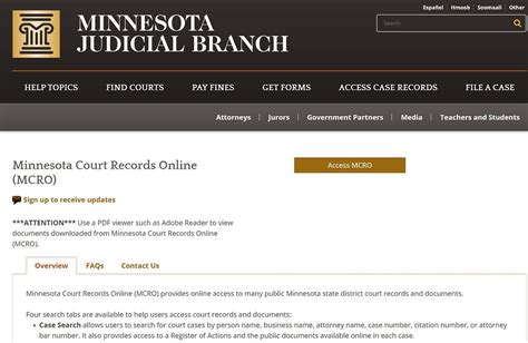 Court Records Online