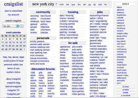 Craigslist Baltimore Page