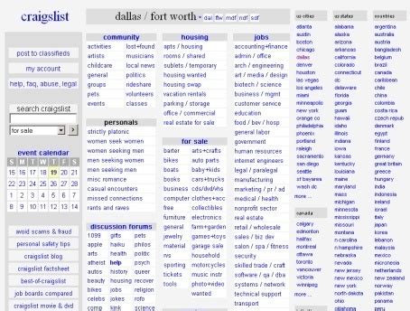 Craigslist Classifieds