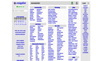 Craigslist Jobs Sacramento