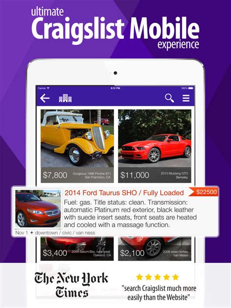 craigslist mobile app