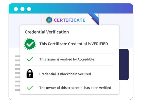 Credentials and Certifications