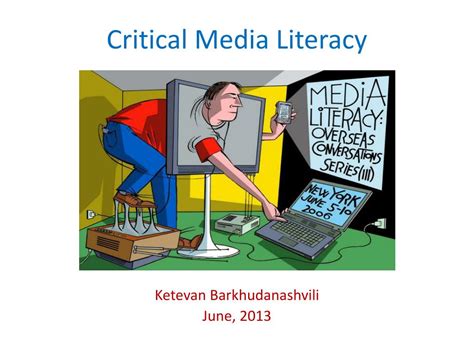 Critical media literacy