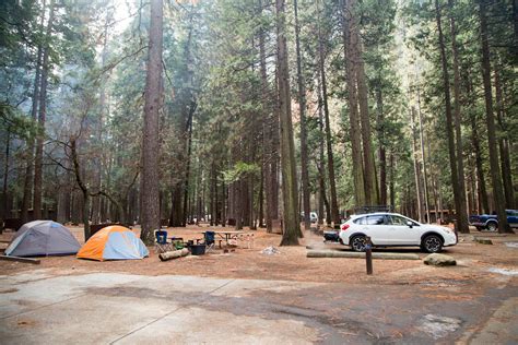 Crowds at Upper Pines Campground