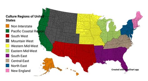 Cultural Regions Map