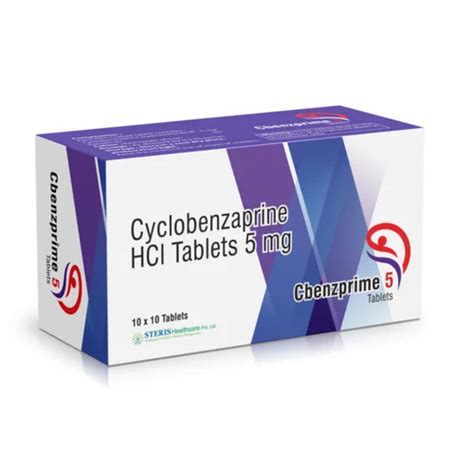 cyclobenzaprine 5mg tablets