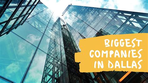 Companies in Dallas