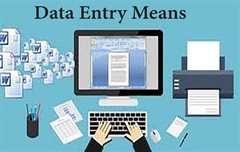 Data entry jobs