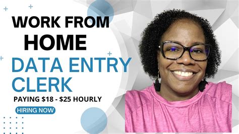 Data Entry Clerk Work From Home Job Opportunities Available