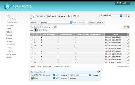Common Data Entry Software and Tools