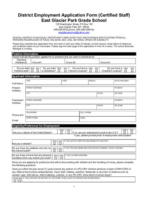 Deer Valley District Jobs Application