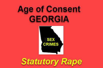 Defenses to Statutory Rape in Georgia