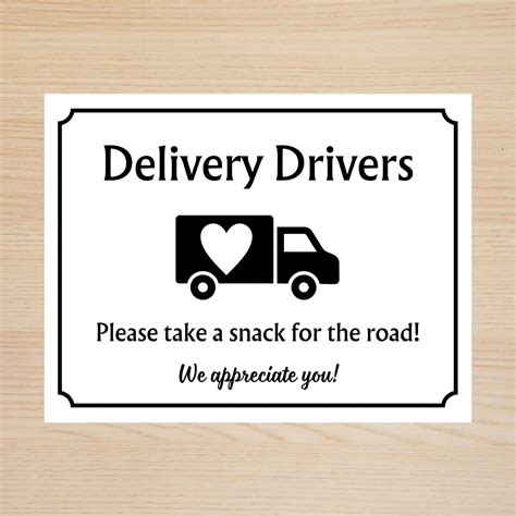Delivery driver