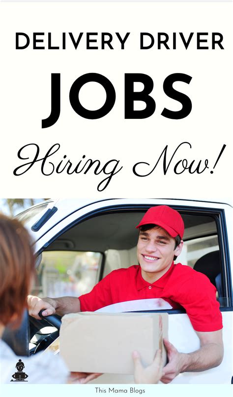 Delivery jobs near me