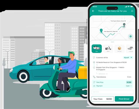 Delivery or ride-sharing