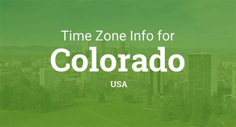 Denver Colorado Time