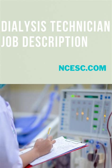 Where to Find Dialysis Technician Jobs Near You