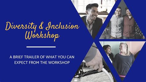 Diversity and Inclusion Workshop