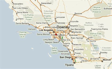 Downey CA location