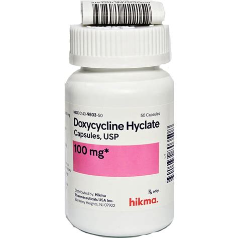 Doxycycline Hyclate 100mg Pregnancy