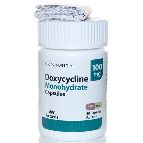 Doxycycline Mono 100mg Capsules