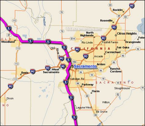 Driving from Bakersfield to Sacramento