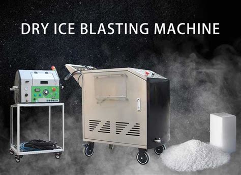 Working of Dry Ice Cleaning Machine