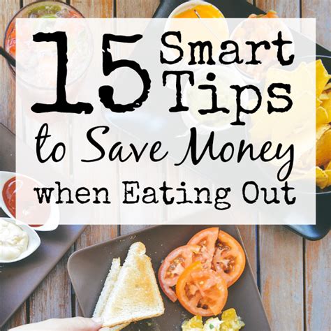 Eating out smart tips