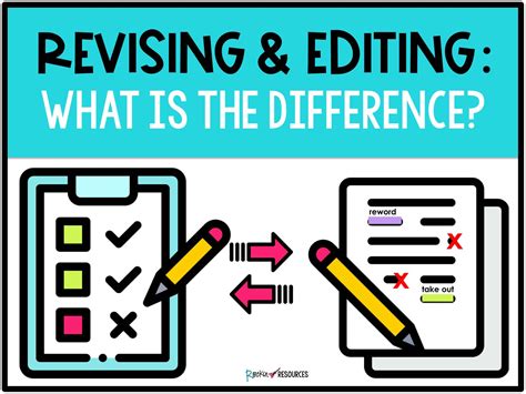 edit and revise
