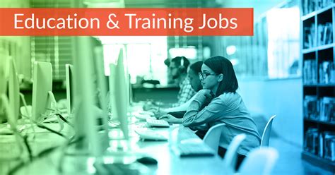 Education and Training Jobs in High Demand
