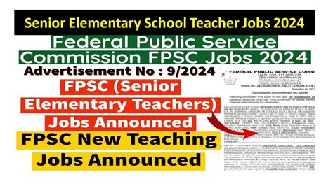 Elementary School Teacher Job Openings