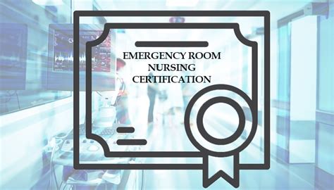 Emergency Room Nurse Certification Specialties