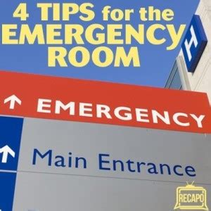 Emergency Room Tips