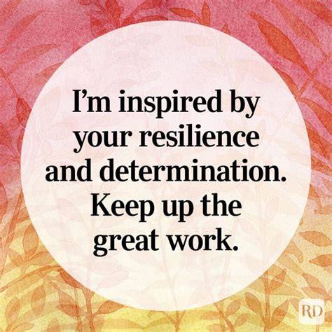 Encouragement