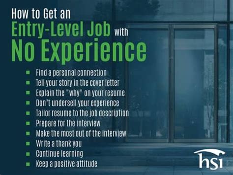 Entry Level Jobs Near Me No Experience