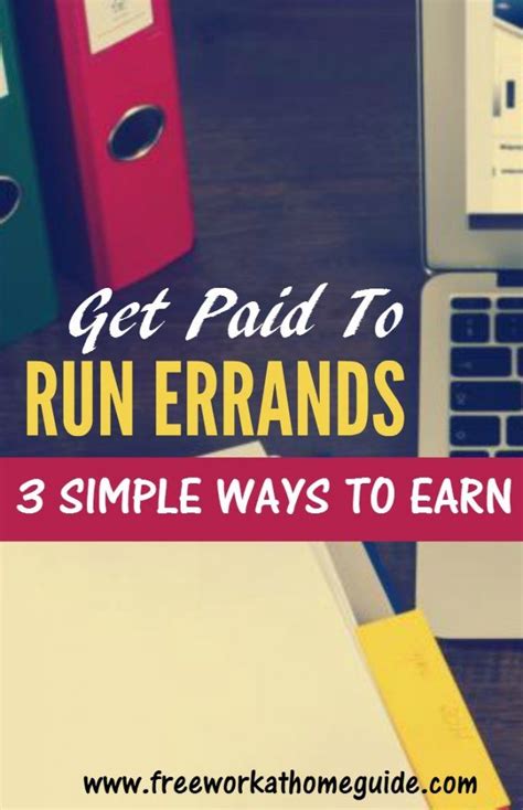 Errand running jobs