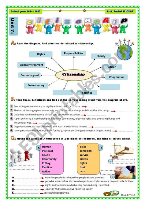 ESL and Citizenship