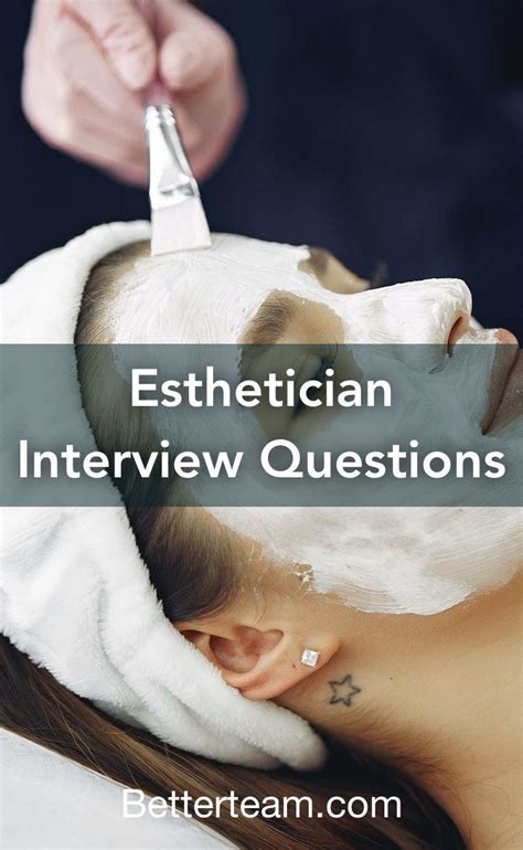 esthetician job interview
