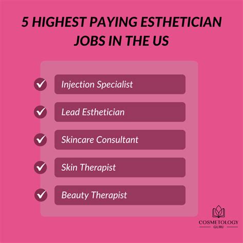 Esthetician Jobs Search