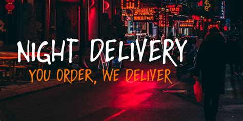 Evening Delivery Work