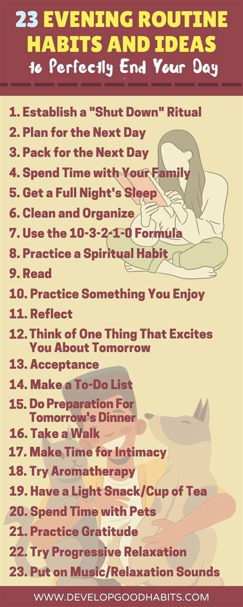 Evening Routine Insights