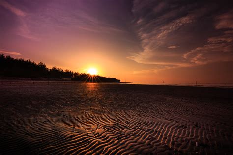 Evening sunset