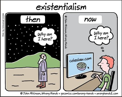 A person standing at a crossroads, symbolizing existential freedom