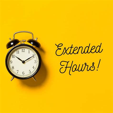 Extended Hours and Same-Day Appointments